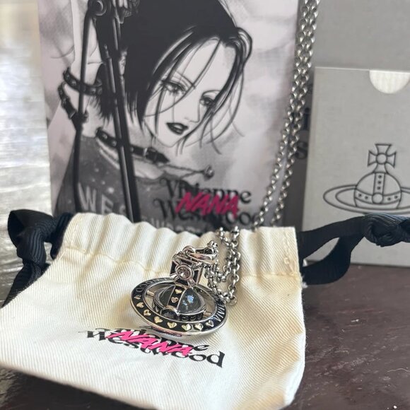 Vivienne Westwood Jewelry - Vivienne Westwood x NANA LIMIED 25th anniversary Orb Pendant Necklace Silver
